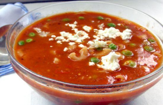 Italian Tomato Soup a La Mama. Photo by Andi of Longmeadow Farm
