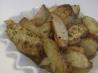 Easy Low Fat Oven Roasted Peppered Potato Wedges