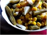 Fresh Corn and Green Bean Salad