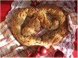 Cheddar Cheese Pretzel Bread