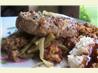Pork Chops With Stuffing and Green Beans. Recipe by SusieQusie