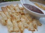 Shrimp and Chicken Sesame Firecrackers