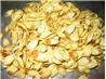 Roasted Pumpkin Seeds. Recipe by Lorrie in Montreal