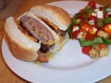 Bacon Stuffed Burgers. Photo by Chef Petunia