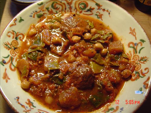 Tunisian Beef Stew (Liftiyya). Photo by MsPia