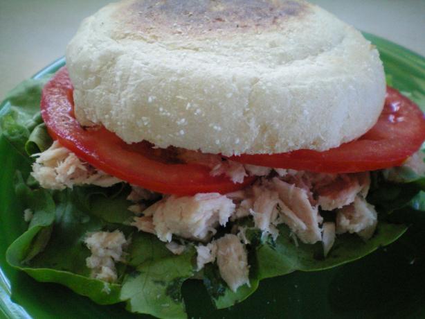 Low Fat Toasted Tuna Melt Sandwich. Photo by CoffeeB
