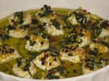 Marinated Goat Cheese With Garlic, Basil and Orange Zest