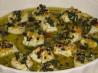Marinated Goat Cheese With Garlic, Basil and Orange Zest. Recipe by susie cooks