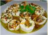 Marinated Goat Cheese With Garlic, Basil and Orange Zest
