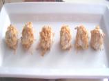 Curried Chicken Rolled in Toasted Coconut