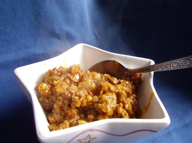 Ground Beef and Sauce --- 3 Ingredients. Photo by NoraMarie