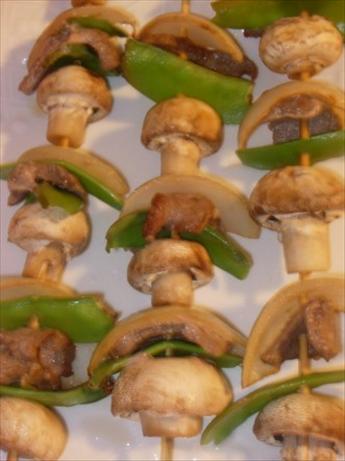 Grilled Sesame-Garlic Beef Skewers. Photo by Loves2Teach