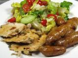 Balsamico Roast Chicken and Potatoes. Photo by dianegrapegrower