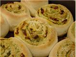 Pesto Swirl Rolls