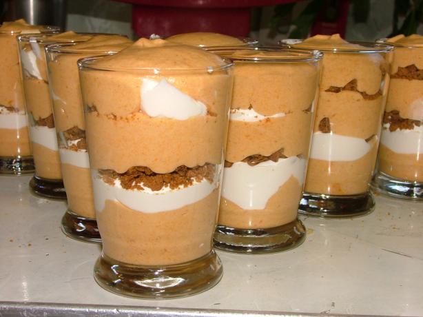 Pumpkin Mousse Dessert Parfait. Photo by SassyStew