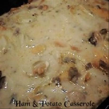 Ham & Potato Casserole. Photo by HOUSEMANAGER (Charlene)