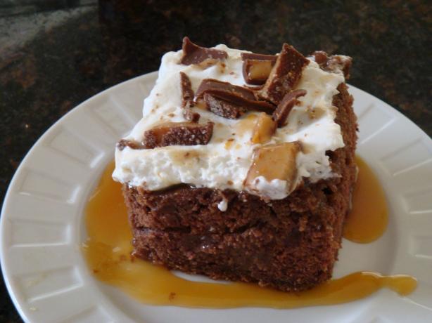 Heath Bar Cake. Photo by C.W.Oke.