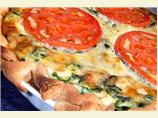 Spinach Ham Quiche