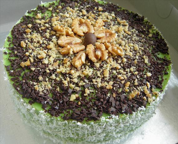 Pandan Fudge Cake. Photo by tunasushi