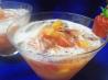 Adult Strawberry Pineapple Punch Cocktail. Recipe by PSU Lioness