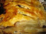 Apple-Cranberry Puff Pastry Strudel Slices