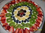 Corn Flakes Fruit Pizza