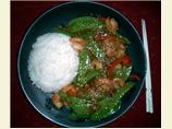 Thai Shrimp and Roasted Red Chili Stir-Fry