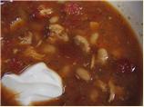 Chipotle Chicken and Tomato Soup. Photo by Vino Girl