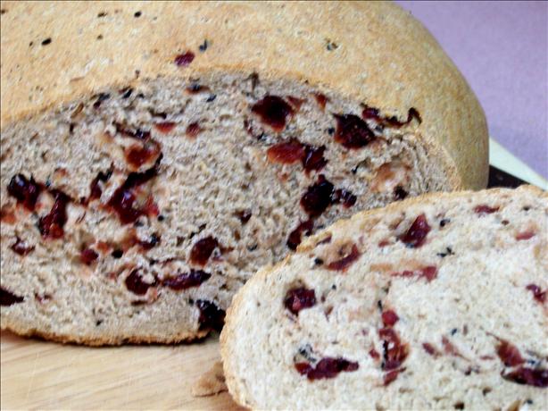 Russian Rye Bread With Dried Cranberries. Photo by Rita~