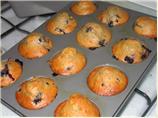 Blueberry Cream Muffins. Photo by Food Snob in Israel
