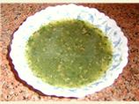 Egyptian Molokheya (Green Spinach-Like Soup). Photo by cooking in cairo...