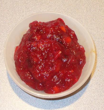 Apple-Orange Cranberry Sauce. Photo by buckinfun