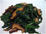 Sauteed Wild Mushrooms With Spinach