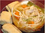 Chicken Linguine Soup - Crock Pot