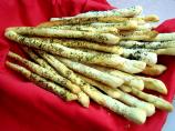 Garlic, Seasoned Salt, Sesame. Poppy, or Cheese Breadsticks