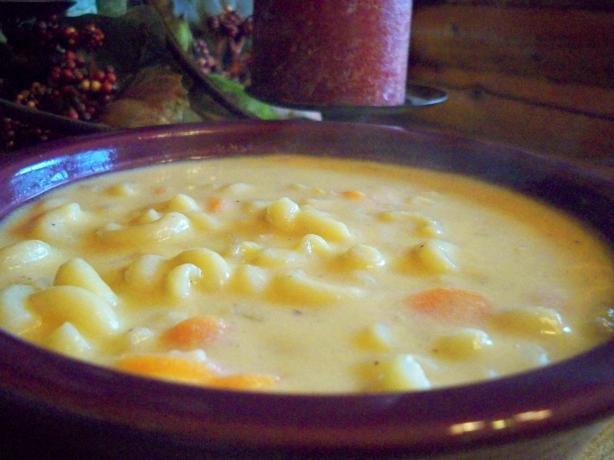 Macaroni and Cheese Soup. Photo by Lainey6605