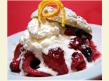 Ginger Shortcakes With Cranberry Pear Compote