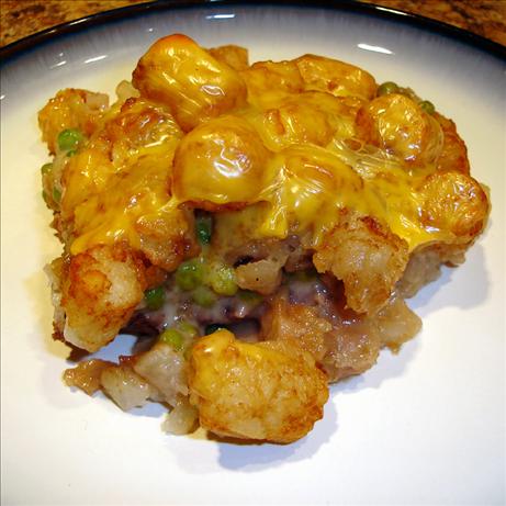 Tater Tots Casserole. Photo by yogiclarebear