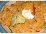 Easy Chicken Nachos