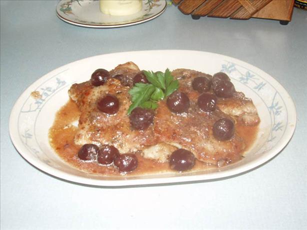 Pork Chops With Cherry Pan Sauce. Photo by Midwest Maven