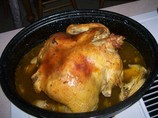 Kittencal's Best Juicy Whole Roasted Chicken. Photo by ColCadsMom
