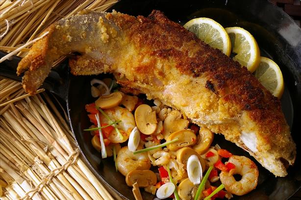 Shrimp Stuffed Trout.. Photo by Thorsten