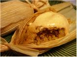 Sweet Tamales With Yams and Pecans