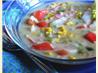 Healthier Corn and Crab Bisque