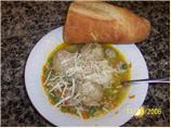 Double Chicken Dumpling Soup