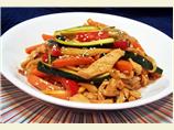 Chicken Sesame Noodle Stir Fry