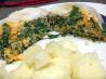 Spinach-Stuffed Sole. Recipe by Derf