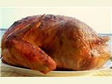 Turkey With Herb Butter & Caramelized Onion Balsamic Gravy