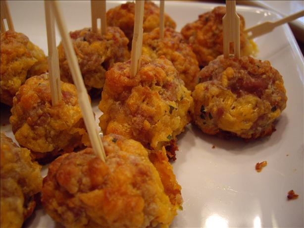 Make-Ahead Bisquick Sausage Ball Appetizers. Photo by Ruby15