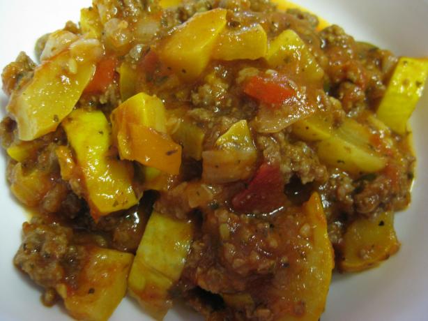 Stove-Top Zucchini and Ground Beef Skillet. Photo by Charlotte J